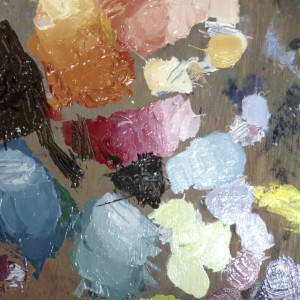 Art Materials: Students Art Palette