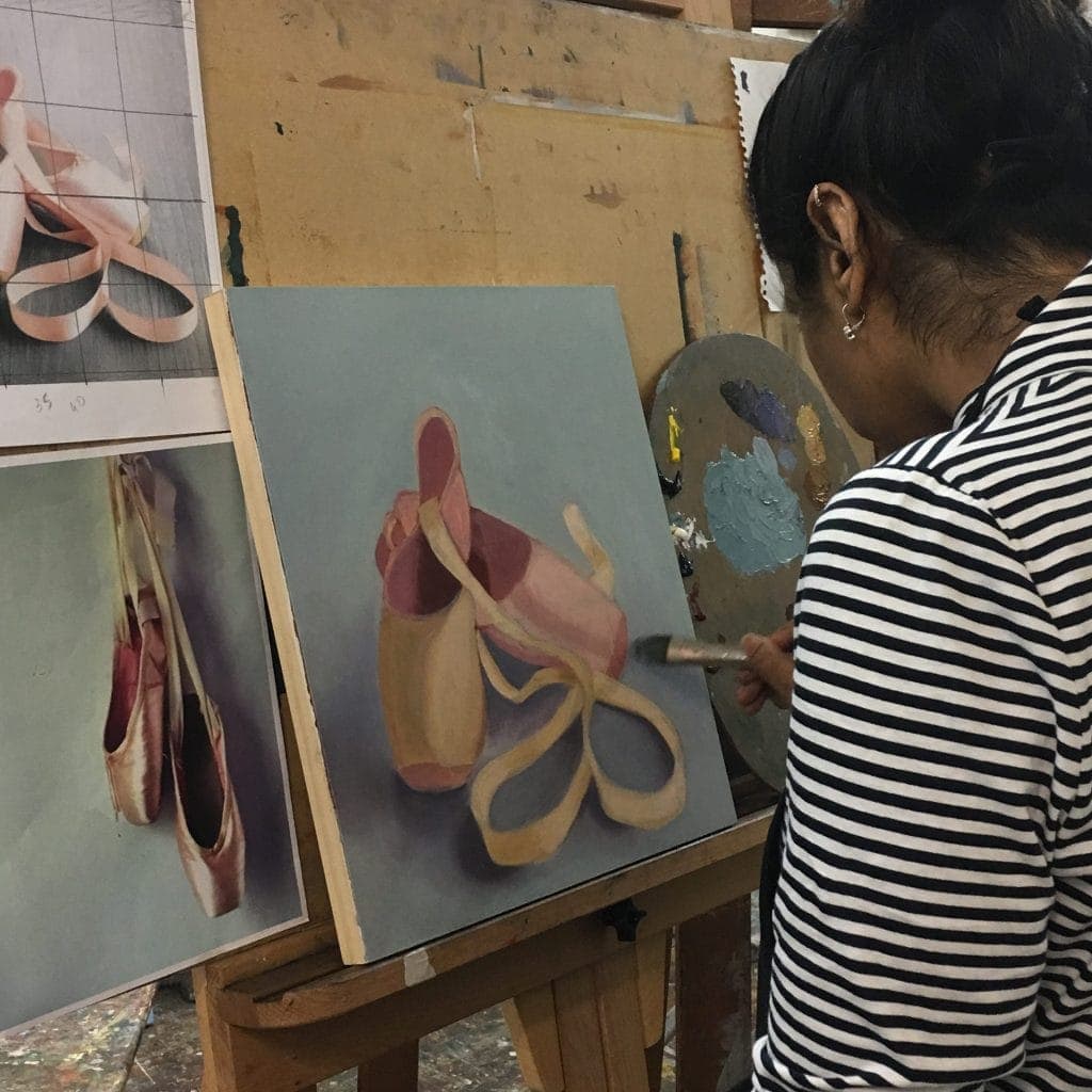 Book painting, drawing classes at Fitzroy Painting Fitzroy Painting